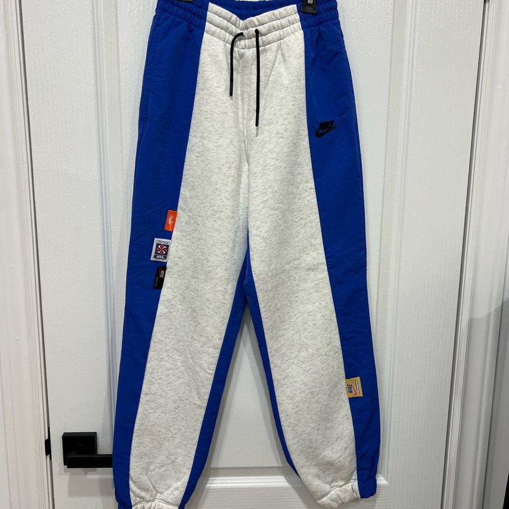 Nike Blue and Gray Joggers